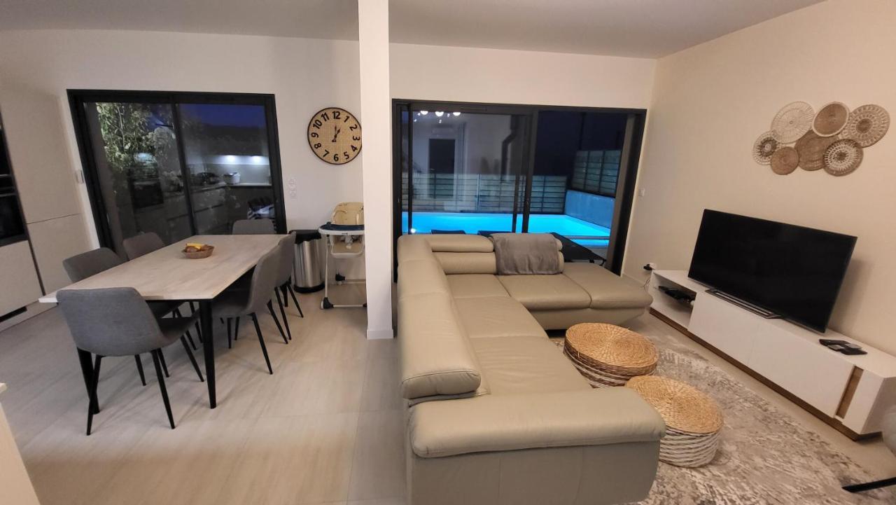 Villa Moderne De Standing Avec Piscine Privee A 400M De La Plage - 4 Chambres Конка Экстерьер фото