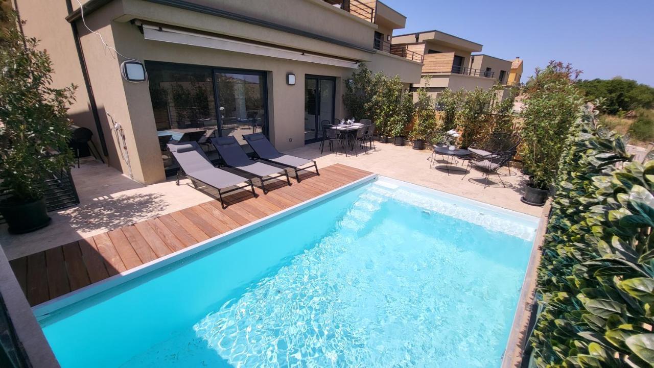 Villa Moderne De Standing Avec Piscine Privee A 400M De La Plage - 4 Chambres Конка Экстерьер фото